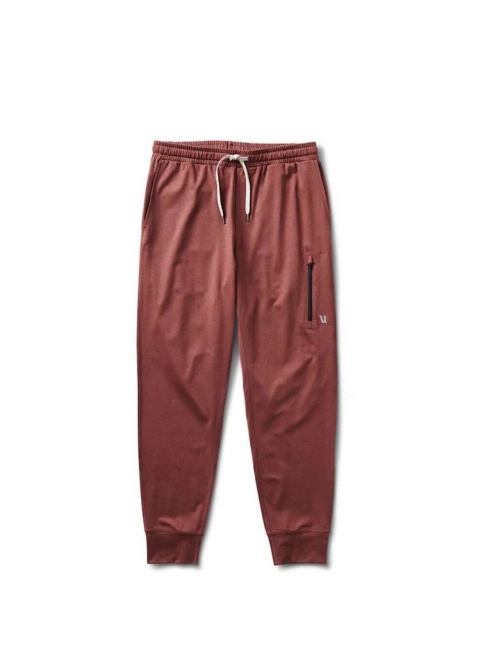 NEW W/O TAGS - Vuori Men's Rust Red Jogger Sweatpants. Size M